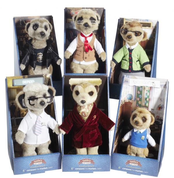 Compare the Market meerkat collection